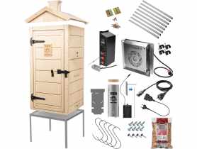 Wędzarnia elektryczna dragON Plywood Nature 100E z modułem grzejnym i sterownikiem BROWIN