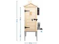 Zdjęcie: Wędzarnia elektryczna dragON Plywood Nature 100E z modułem grzejnym i sterownikiem BROWIN