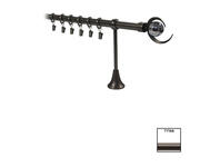 Zdjęcie: Karnisz pojedynczy Victoria fi 19 mm - 240 cm tytan luna KARWEL