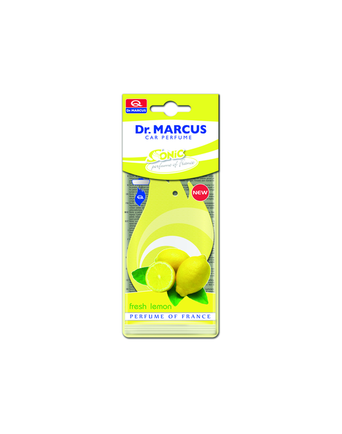 Zdjęcie: Zapach samochodowy Fresh Lemon listek DR.MARCUS
