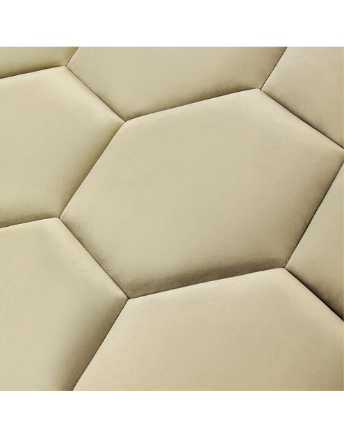 Zdjęcie: Panel tapicerowany Mollis Hexago 17x17 cm ME04 STEGU