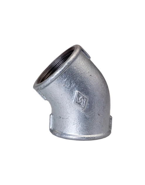 Zdjęcie: Kolano 45-1/2" wew/wew ocynk DURO