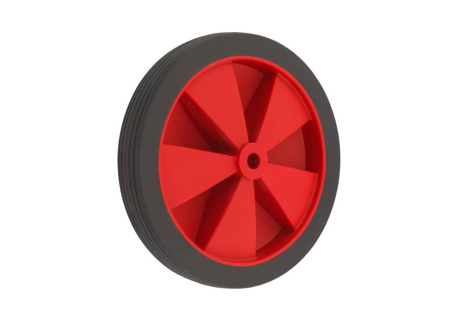 Zdjęcie: Koło do wózka 130 mm, 30 kg czerwone METRO