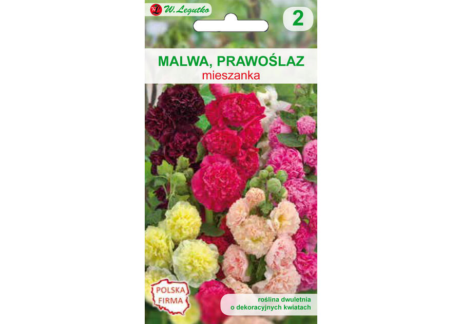 Zdjęcie: Malwa Prawoślaz mieszanka nasiona tradycyjne 0.8 g W. LEGUTKO