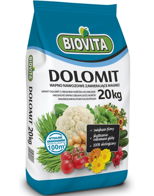 Zdjęcie: Dolomit 20 kg BIOVITA