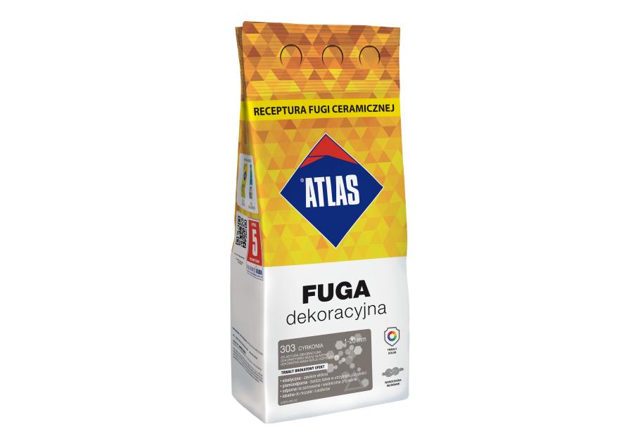 Fuga dekoracyjna 1-10 mm cyrkonia 2 kg ATLAS