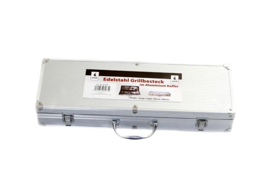 Zdjęcie: Zestaw akcesoriów do grillowania w walizce Inox 5 części ACTIVA MASTERCOOK