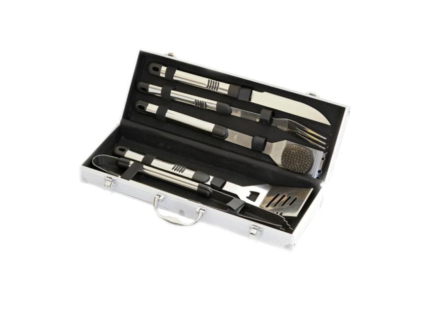 Zdjęcie: Zestaw akcesoriów do grillowania w walizce Inox 5 części ACTIVA MASTERCOOK