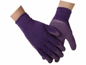 Rękawice ogrodowe dla kobiet pokryte latexem GREENMILL