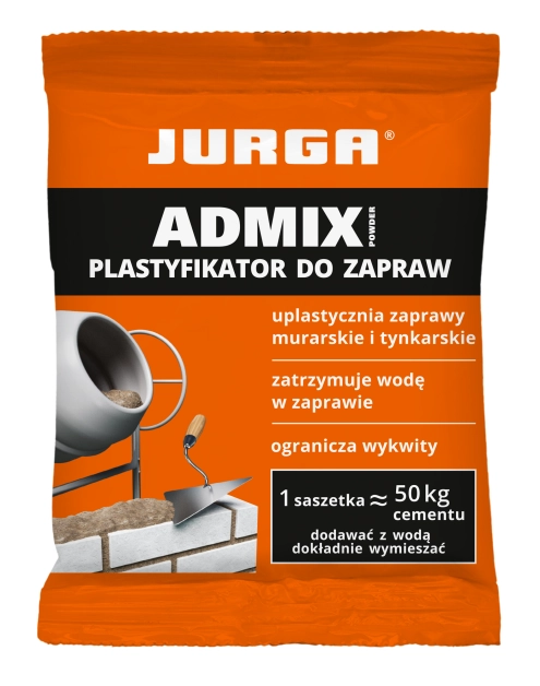 Zdjęcie: Plastyfikator w proszku Admix Powder 16g 300 saszetek JURGA