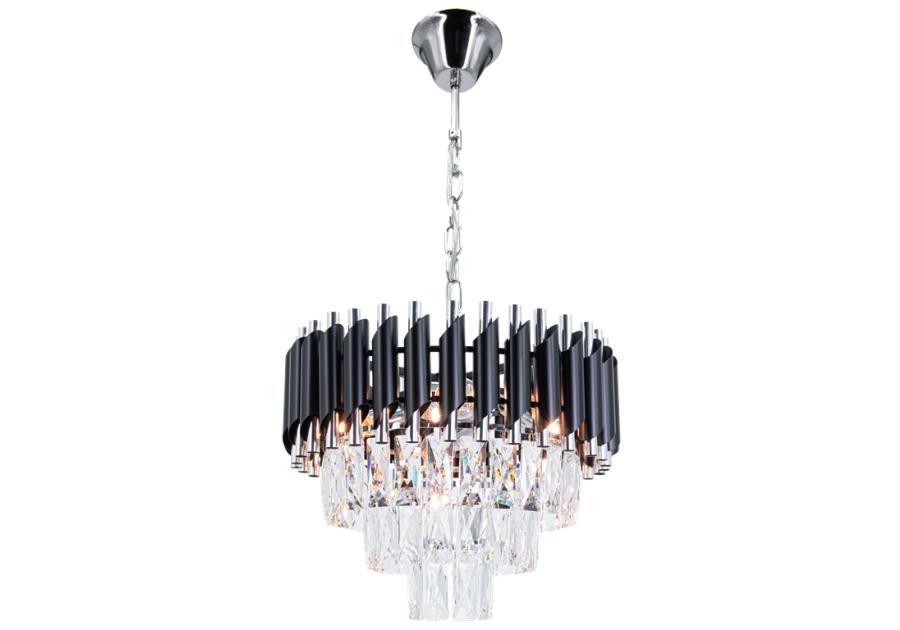 Zdjęcie: Lampa wisząca Toledo 4-punktowa czarny-chrom ELEM