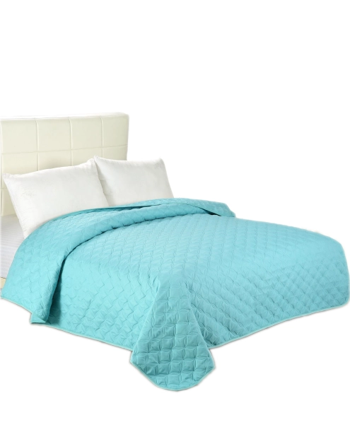 Zdjęcie: Narzuta na łóżko Alison 200x220 cm niebieska BBK