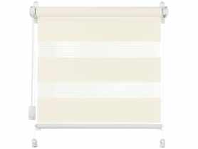 Roleta 68x140 cm Zebra III ciemny beż DECODESIGN
