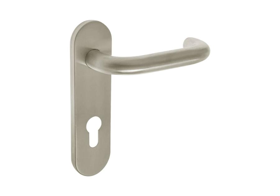 Zdjęcie: Klamka Wenus 72 WKL Inox trzpień 9 mm LOLA