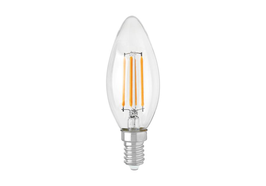 Zdjęcie: Lampa Filament Vela LED E14 6 W WW barwa ciepłobiała STRUHM