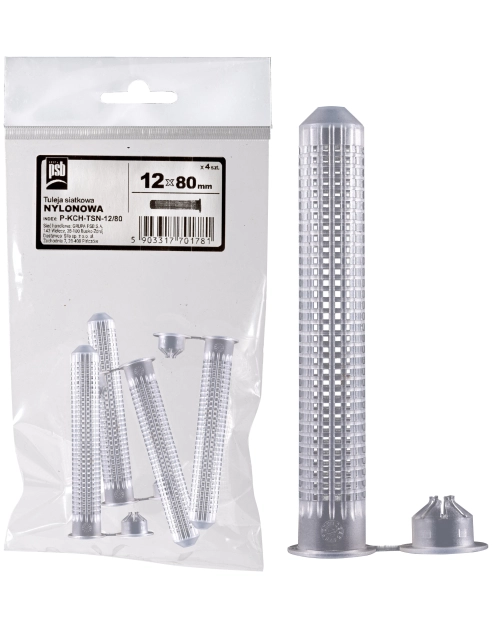 Zdjęcie: Tuleja siatkowa nylonowa 12x80 mm PSB SILA