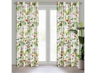 Zdjęcie: Zasłona gotowa Medis 140 x 250 cm zielony EUROFIRANY