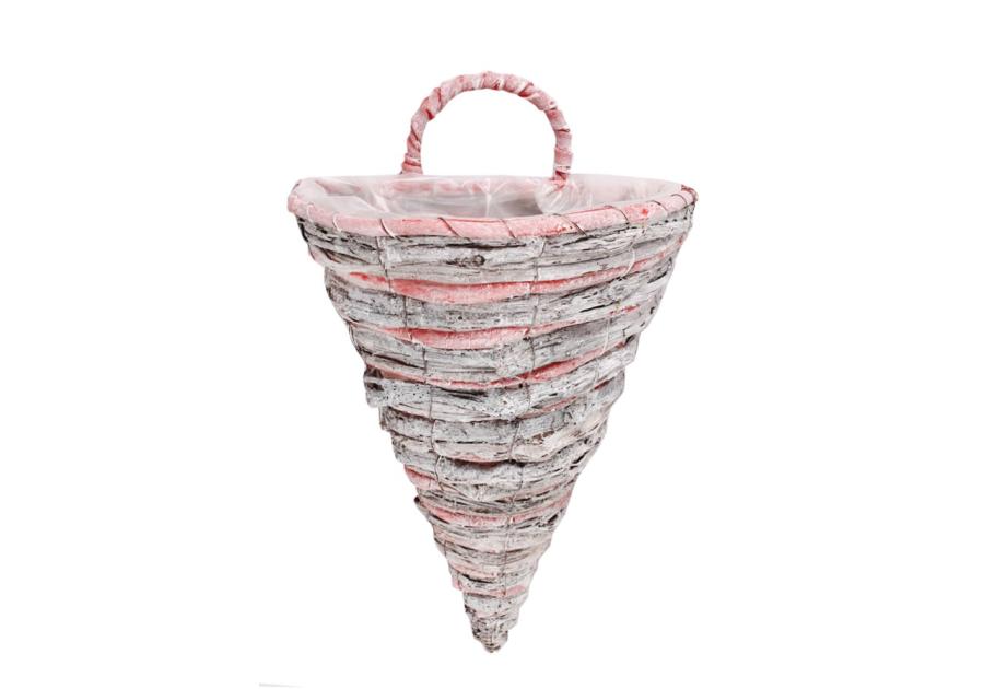 Zdjęcie: Kosz zawieszany na ścianie 25x17x30/34 h cm TIN TOURS