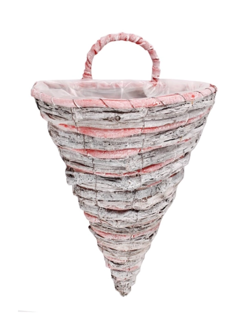 Zdjęcie: Kosz zawieszany na ścianie 25x17x30/34 h cm TIN TOURS