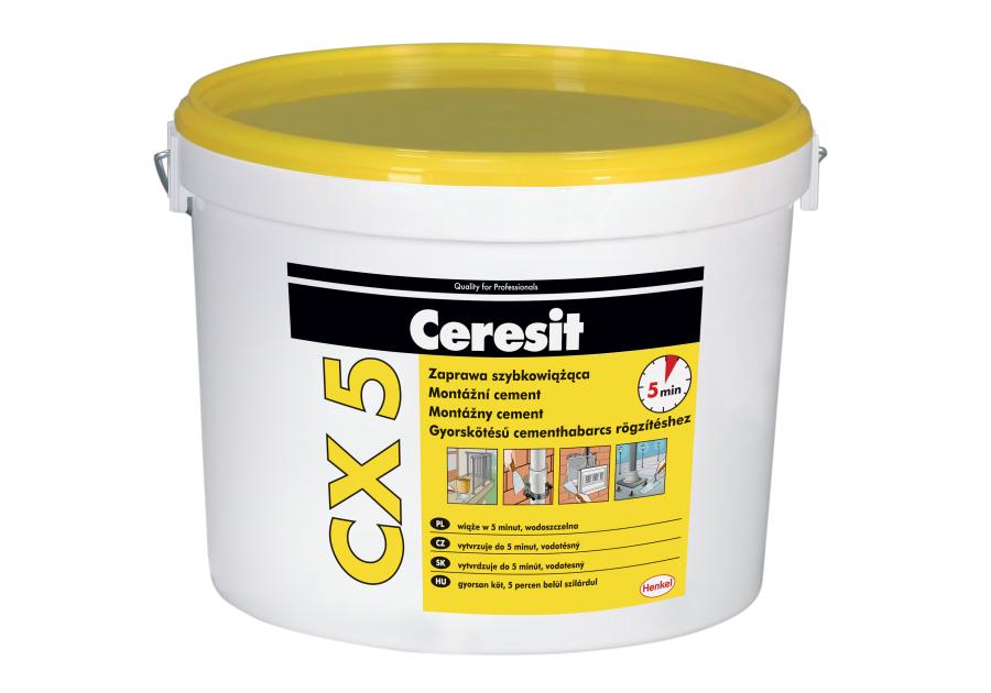 Zdjęcie: Cement montażowy CX5 - 5 kg CERESIT