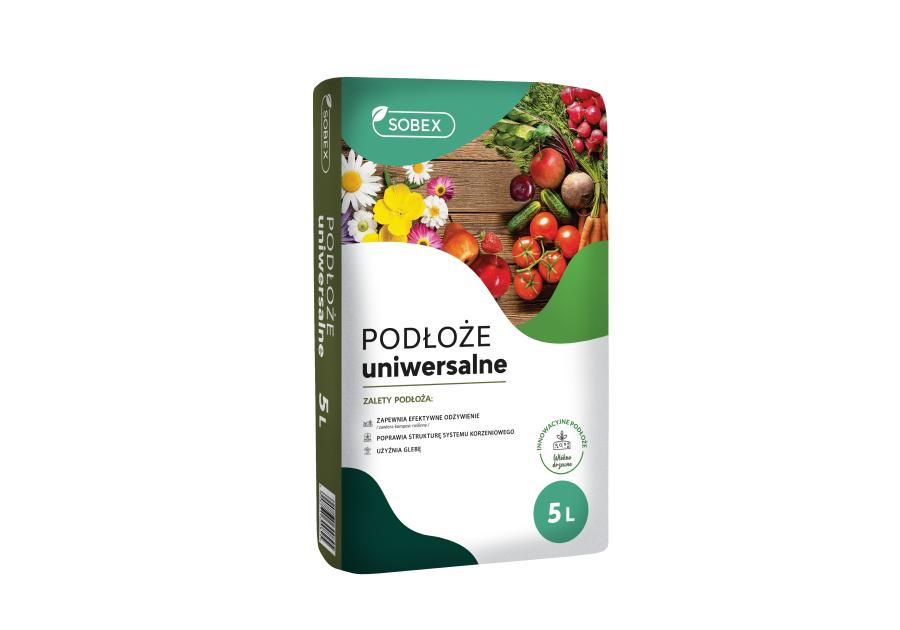 Zdjęcie: Podłoże uniwersalne 5 L B+R SOBEX