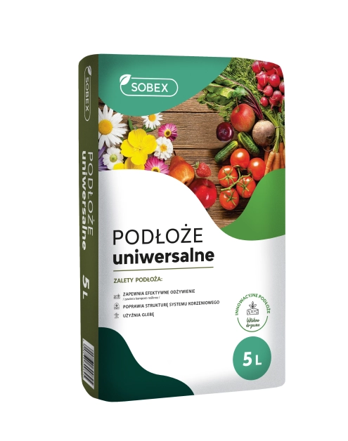 Zdjęcie: Podłoże uniwersalne 5 L B+R SOBEX