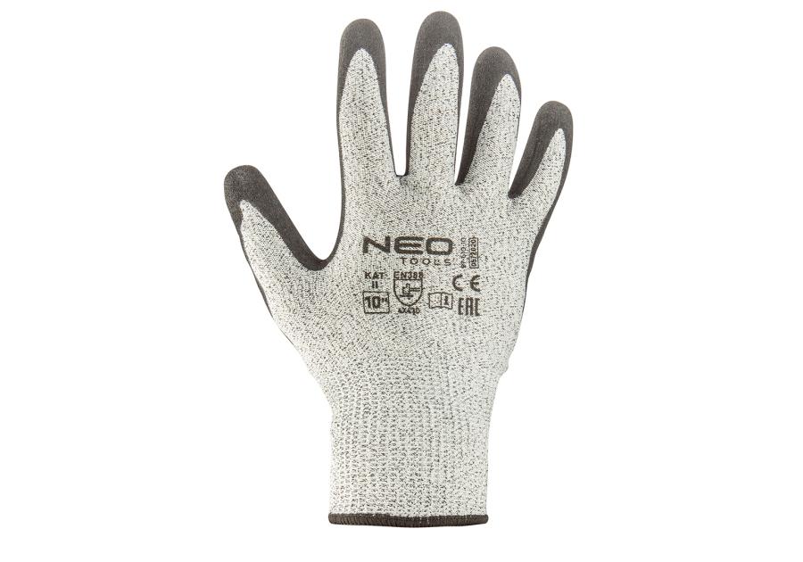 Zdjęcie: Rękawice antyprzecięciowe pokryte nitrylem, 4X43D, rozmiar 10 NEO