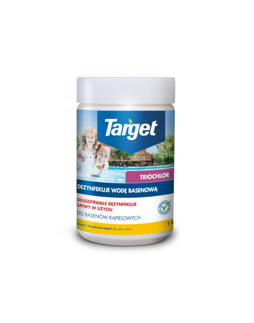 Zdjęcie: Tabletki do dezynfekcji wody basenowej Triochlor 1 kg TARGET