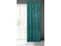 Zdjęcie: Zasłona gotowa Nadia na taśmie 140x300 cm ciemnoturkusowy EUROFIRANY