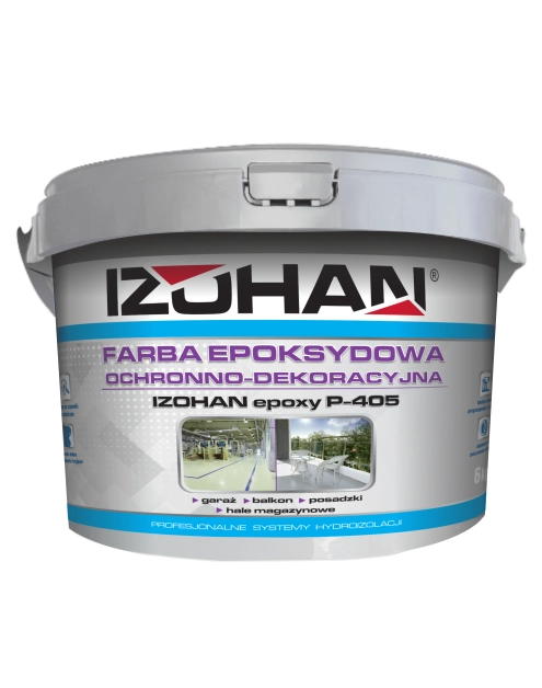 Zdjęcie: Farba epoksydowa Epoxy P-405 ciemny szary RAL 7004 IZOHAN