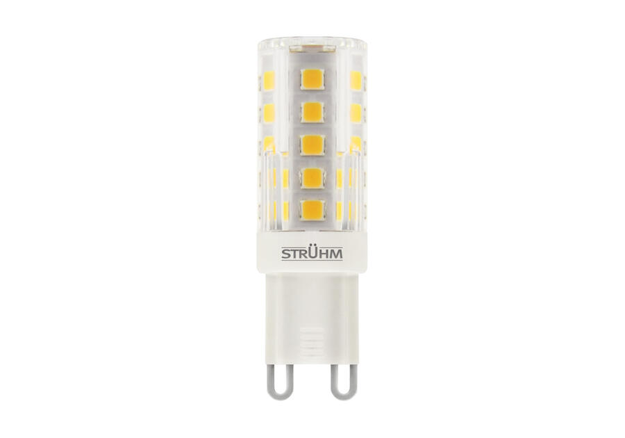 Zdjęcie: Lampa z diodami SMD LED Bob G9 4 W WW barwa ciepłobiała 4 W STRUHM