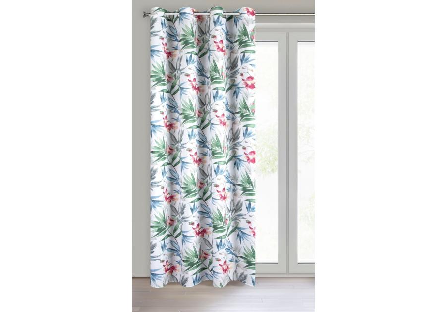 Zdjęcie: Zasłona gotowa Janete 140x250 cm biały EUROFIRANY