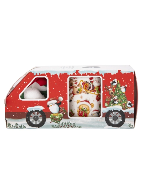 Zdjęcie: Kubek sanie Mikołaja 400 ml z maskotką ALTOM DESIGN