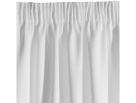 Zdjęcie: Zasłona Aggie 140x270 cm biała biała na taśmie EUROFIRANY