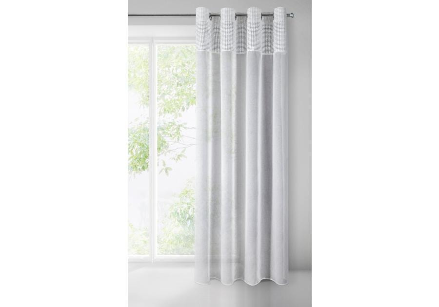 Zdjęcie: Firana gotowa Emily 140x250 cm biały EUROFIRANY