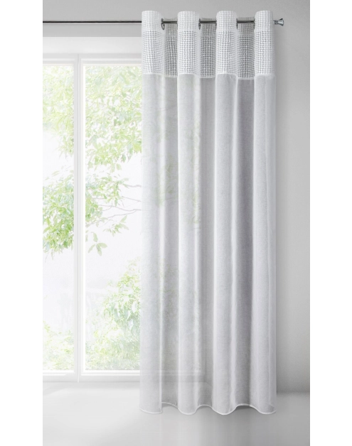 Zdjęcie: Firana gotowa Emily 140x250 cm biały EUROFIRANY