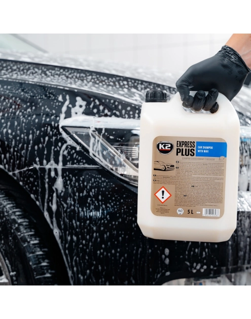 Zdjęcie: Szampon samochodowy z woskiem Express Plus 5 L K2