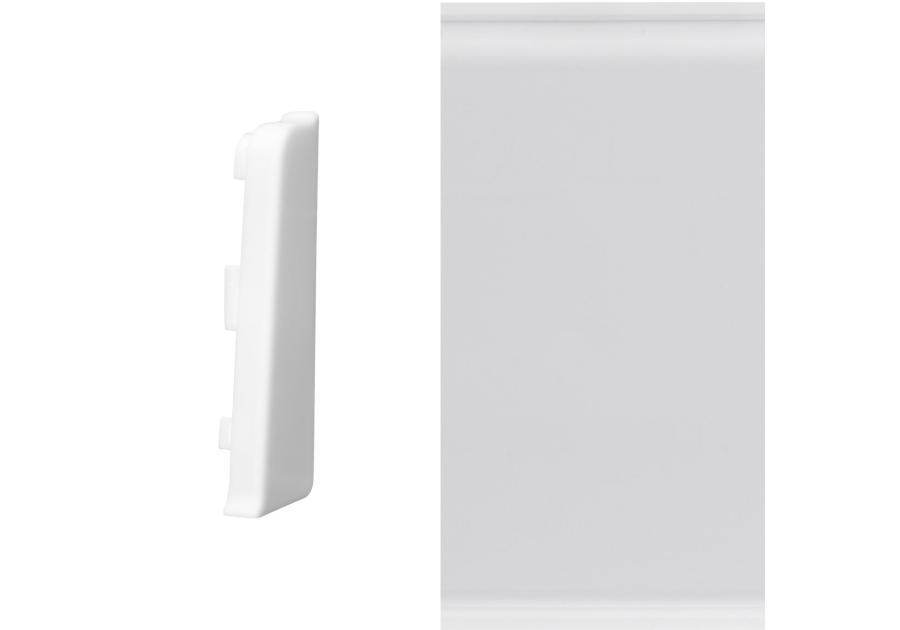 Zdjęcie: Zakończenie prawe do listwy Mack 2 szt. biały mat ARBITON