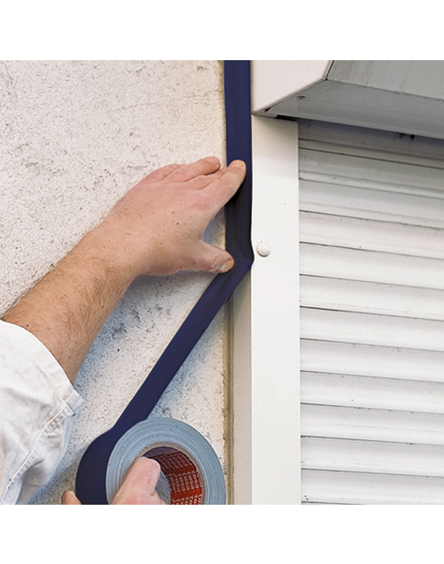 Zdjęcie: Taśma tynkarska Professional, tkaninowa, odporna na promieniowanie UV, 25 m-30 mm, granatowa TESA