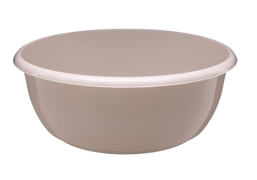 Zdjęcie: Miska okrągła Megi 16 L średnica 46cm beżowa GALICJA
