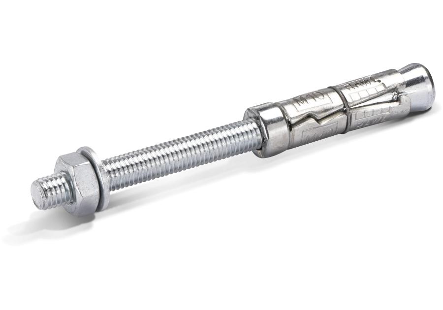 Zdjęcie: Kotwa Rawlbolt z prętem i nakrętką do betonu R-RBP 6x10 mm 50 sztuk RAWLPLUG