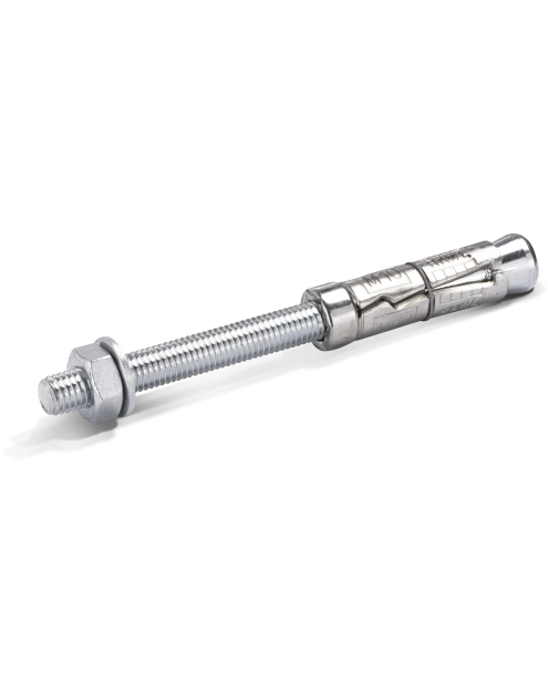 Zdjęcie: Kotwa Rawlbolt z prętem i nakrętką do betonu R-RBP 6x10 mm 50 sztuk RAWLPLUG
