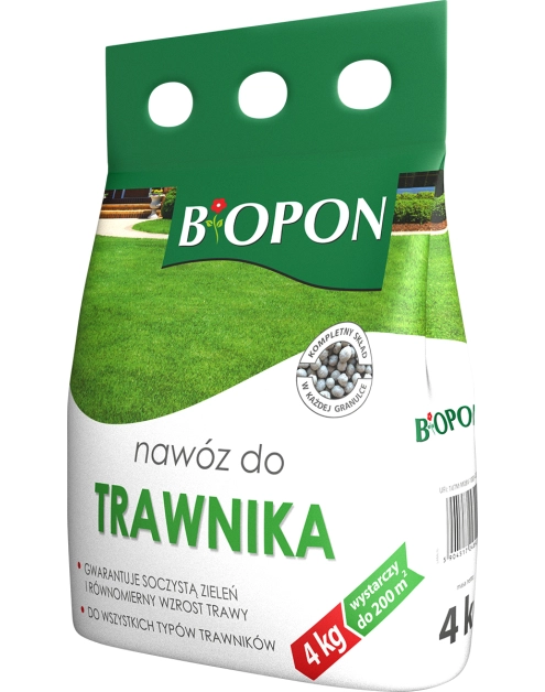 Zdjęcie: Nawóz do trawnika 4 kg granulat BOPON