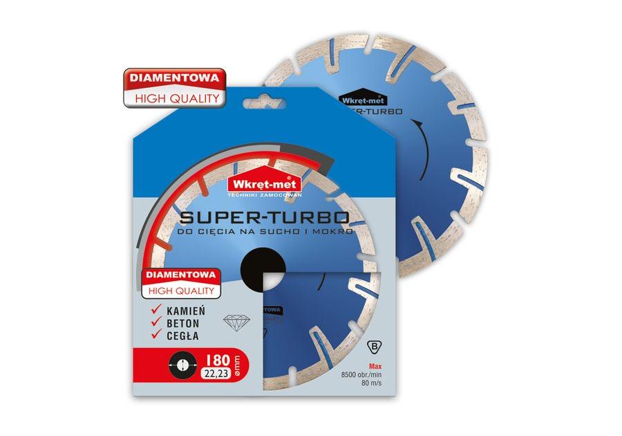 Zdjęcie: Tarcza diamentowa super turbo 115 mm WKRĘT-MET