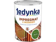 Zdjęcie: Impregnat do drewna z woskiem zielony 0,9 L JEDYNKA