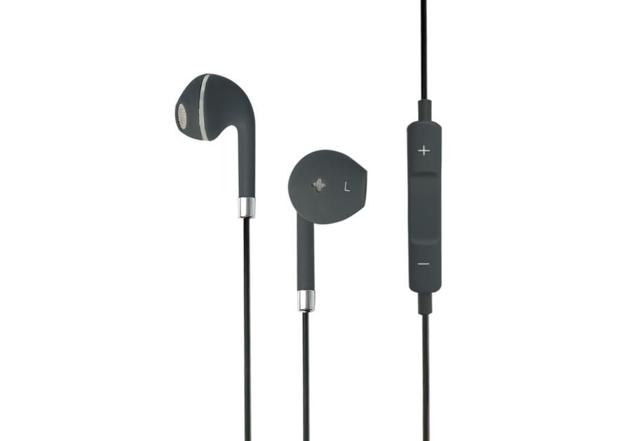 Zdjęcie: Słuchawki douszne z mikrofonem i pilotem BS002 DPM SOLID