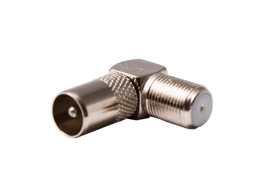 Zdjęcie: Przejście: wtyk TV- gniazdo F BMJ15 DPM SOLID