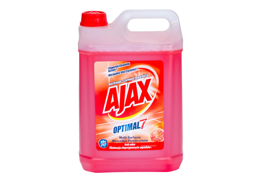 Zdjęcie: Płyn do mycia uniwersalny Czerwona pomarańcza 5 L AJAX