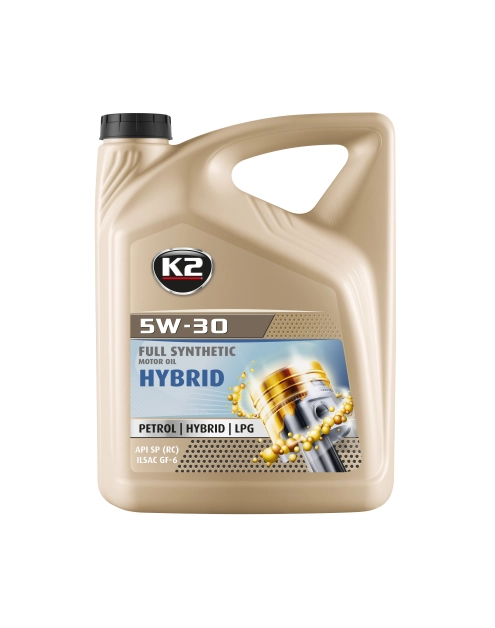 Zdjęcie: Olej silnikowy 5W-30 Hybrid 5 L K2