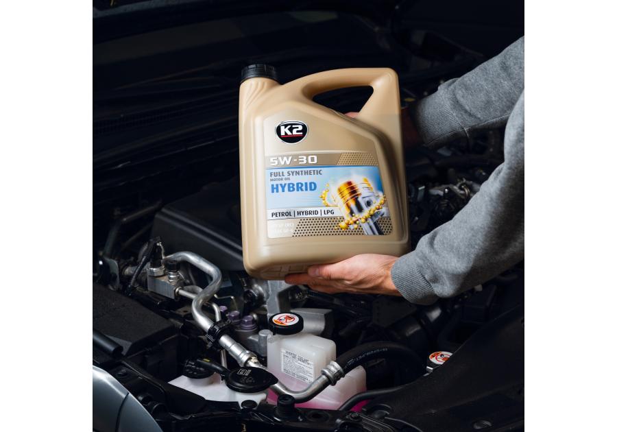 Zdjęcie: Olej silnikowy 5W-30 Hybrid 5 L K2